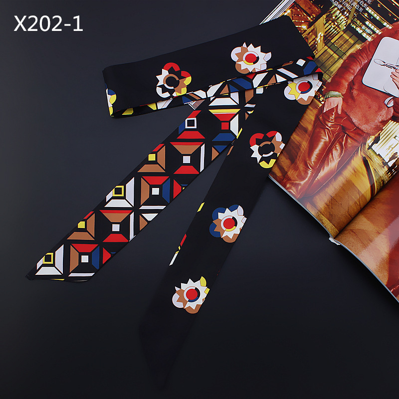 Brand Multifunction Print Bag Scarf Womens Silk Scarf Fashion Head Headwear Long Scarves Bag Accessories Ribbon WP026
Brand Multifunction Print Bag Scarf Womens Silk Scarf Fashion Head Headwear Long Scarves Bag Accessories Ribbon WP026