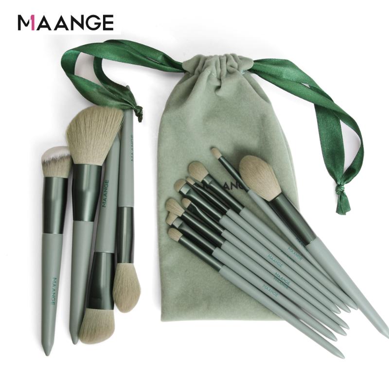 MAANGE 13pcs Quick-Drying Makeup Brush Set With Bag Soft Blush Loose Powder Brush Highlight EyeShadow Portable Beauty Tool
MAANGE 13pcs Quick-Drying Makeup Brush Set With Bag Soft Blush Loose Powder Brush Highlight EyeShadow Portable Beauty Tool