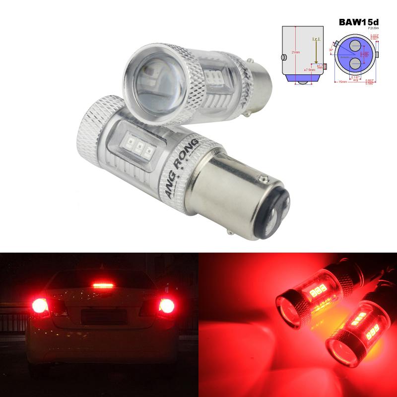 ANGRONG 2x RED PR21/5W 380R BAW15d P21/5W LED 15W Side Tail Rear Fog Light Bulbs, As pic
ANGRONG 2x RED PR21/5W 380R BAW15d P21/5W LED 15W Side Tail Rear Fog Light Bulbs, As pic
