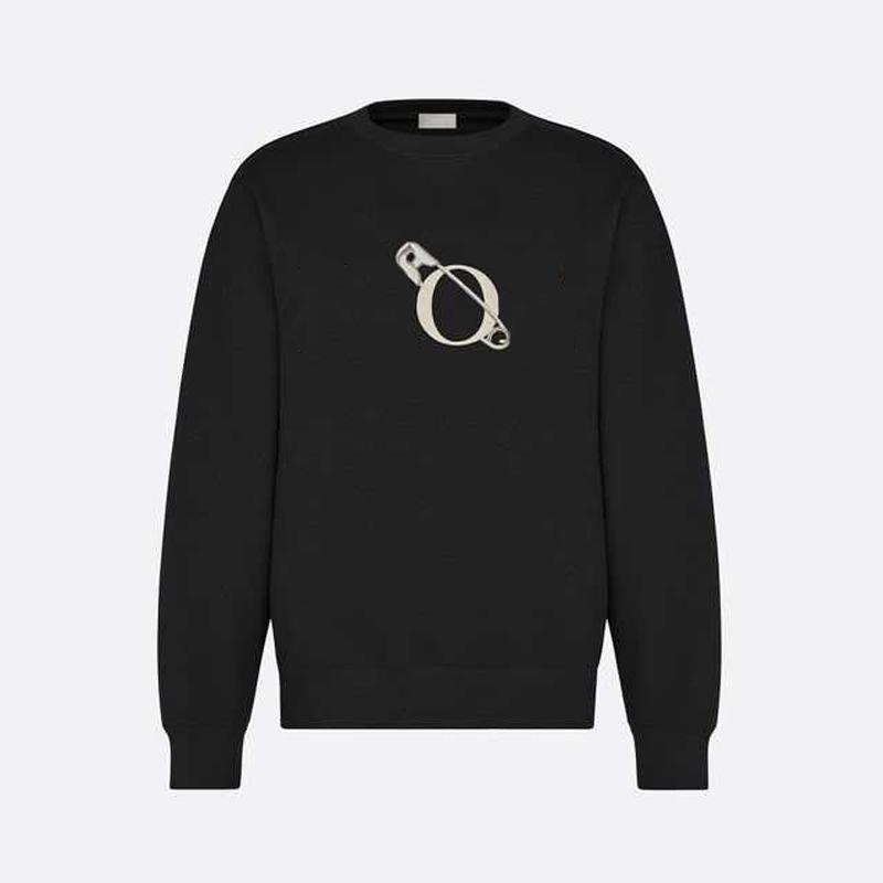 New hot 20FW Pin Letter Printed Sweatshirt Solid Long Sleeve Spring Autumn High Street Crewneck Pullover Men Women Casual Simple Sweater, Black
New hot 20FW Pin Letter Printed Sweatshirt Solid Long Sleeve Spring Autumn High Street Crewneck Pullover Men Women Casual Simple Sweater, Black