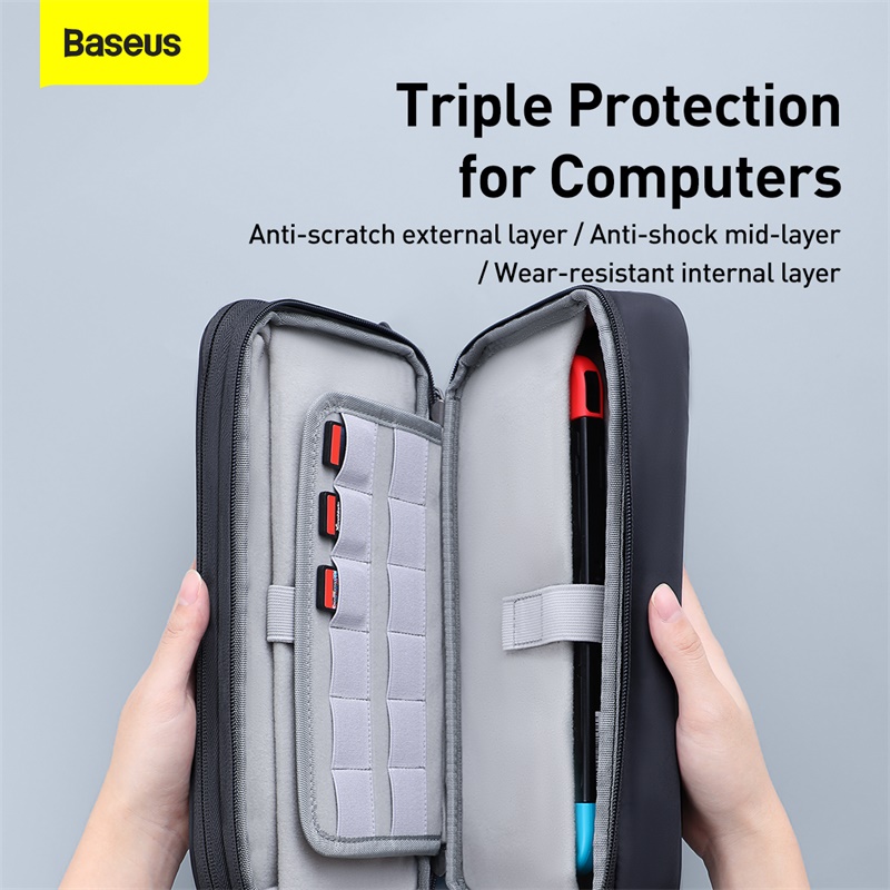 Baseus Storage Bag for Switch Capacity Expansion for Switch Game Console Handbag Case Accessories 12 Card Slots
Baseus Storage Bag for Switch Capacity Expansion for Switch Game Console Handbag Case Accessories 12 Card Slots