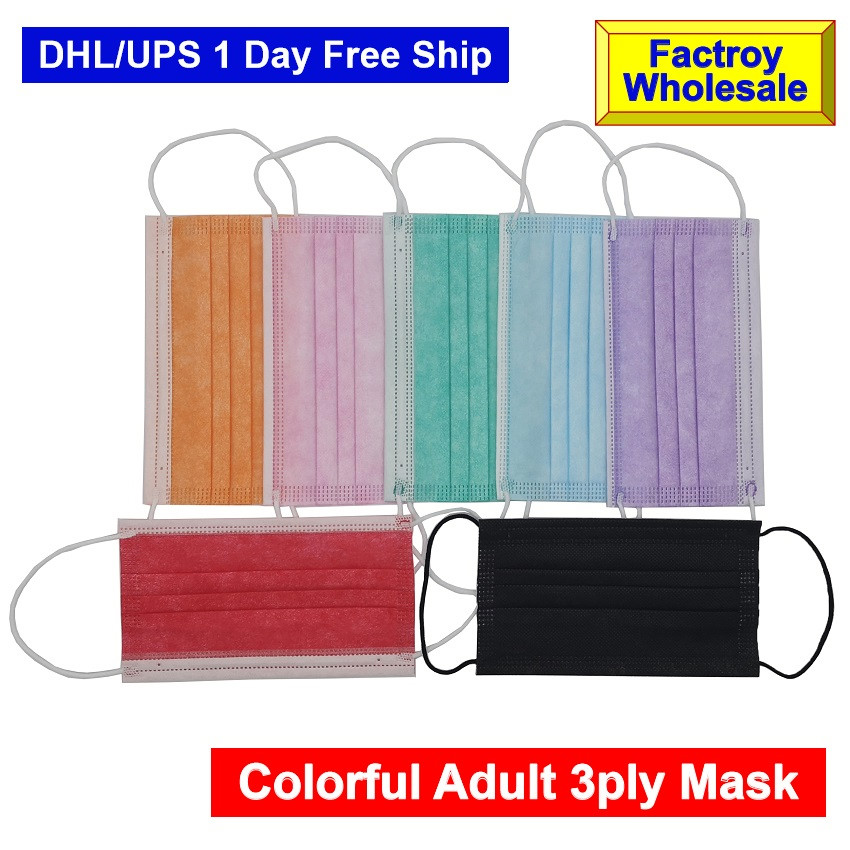 DHL Free Shipping Manufacturer Wholesale Adult Disposal Facial 3 ply Mask Paty Black Mask fabric Mask Case Filter
DHL Free Shipping Manufacturer Wholesale Adult Disposal Facial 3 ply Mask Paty Black Mask fabric Mask Case Filter