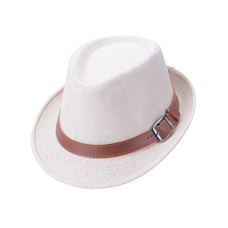 Jazz Hat Men Straw Hats PU Leather Top Hat Party Fedora Classic Male Kapelusz Wide Brim Cap Sun Shade, Beige
Jazz Hat Men Straw Hats PU Leather Top Hat Party Fedora Classic Male Kapelusz Wide Brim Cap Sun Shade, Beige