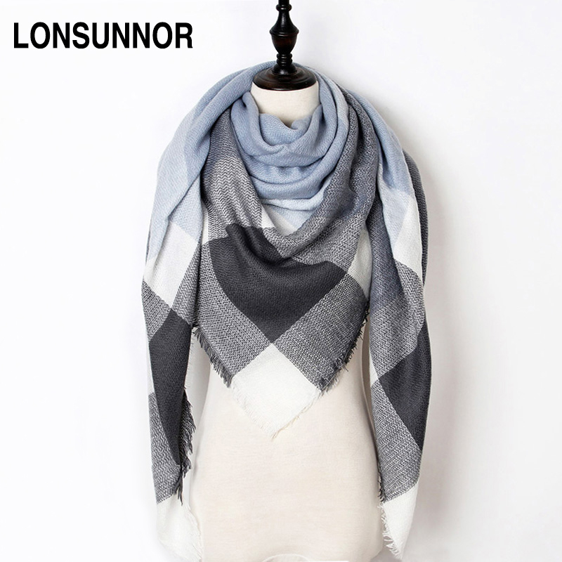 New Fashion Winter Scarf Women 2020 Triangle Warm Plaid Scarf Ladies Cashmere Scarves and Shawls Drop Shipping
New Fashion Winter Scarf Women 2020 Triangle Warm Plaid Scarf Ladies Cashmere Scarves and Shawls Drop Shipping