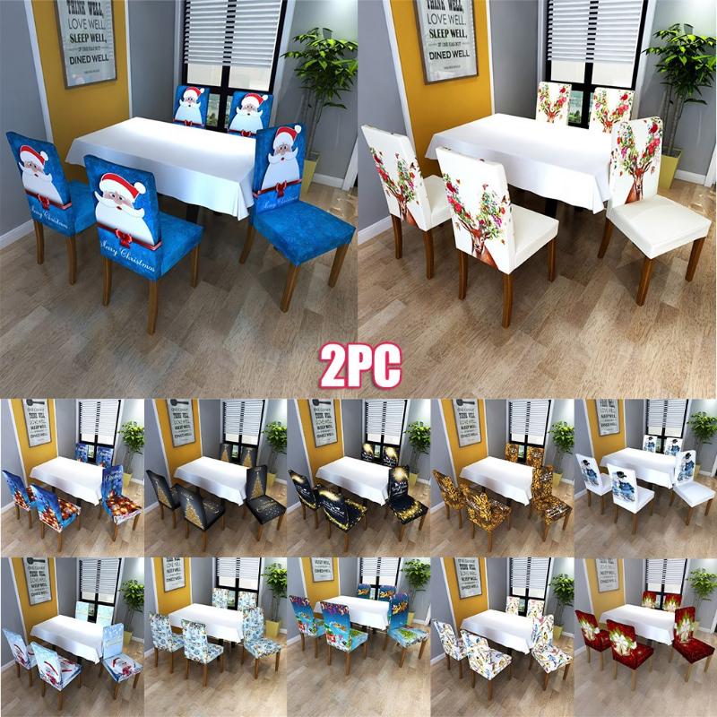 40# 2PCS Chair Covers Dining Room Chair Protector Slipcovers Christmas Decoration Slipcovers Universal Size Covers Decor
40# 2PCS Chair Covers Dining Room Chair Protector Slipcovers Christmas Decoration Slipcovers Universal Size Covers Decor