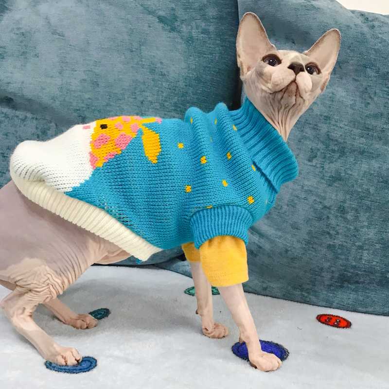 Cute Cat Sweater Pullover Winter Warm Pet Clothes for Cats Kedi Kitten Sweatshirt Cat Costume Clothing Mascotas ropa para gatos
Cute Cat Sweater Pullover Winter Warm Pet Clothes for Cats Kedi Kitten Sweatshirt Cat Costume Clothing Mascotas ropa para gatos