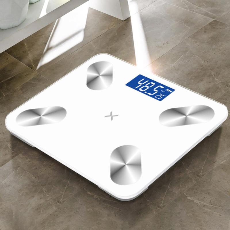 BMI Smart Wireless Home Bluetooth Body Fat Scale Digital Display With Smartphone APP Bathroom Weight USB Rechargeable Portable
BMI Smart Wireless Home Bluetooth Body Fat Scale Digital Display With Smartphone APP Bathroom Weight USB Rechargeable Portable