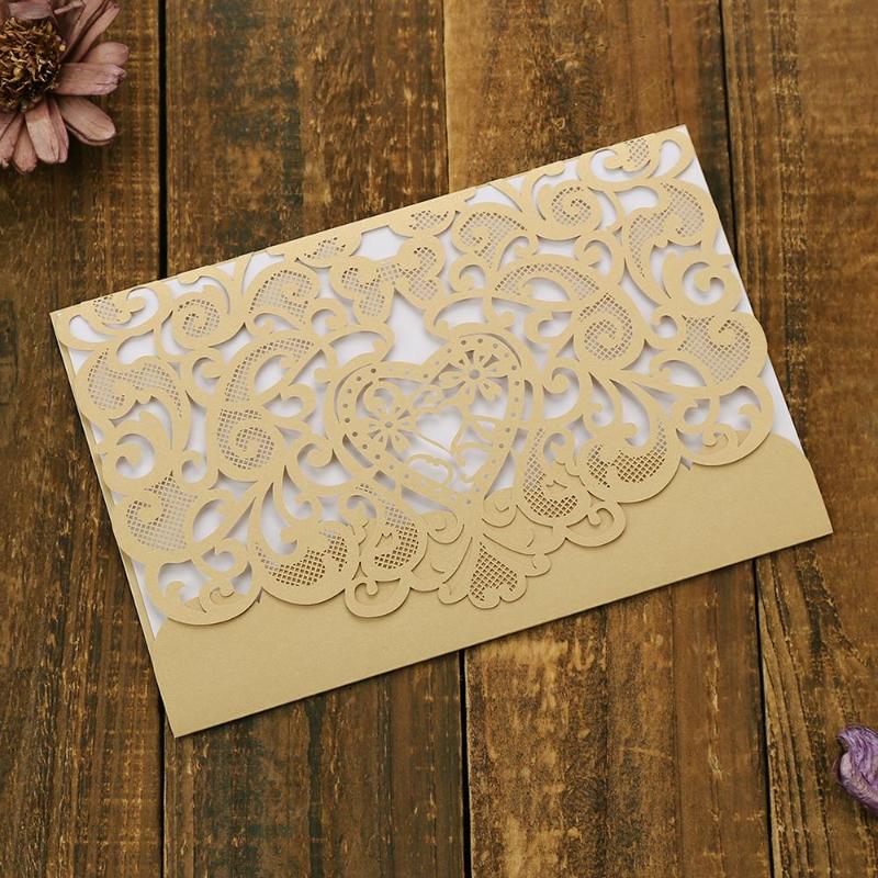 20pcs/set Invitation Cards Carved Floral Love Pattern Invitation Card With Inner Sheets Wedding Engagement Anniversary Essential
20pcs/set Invitation Cards Carved Floral Love Pattern Invitation Card With Inner Sheets Wedding Engagement Anniversary Essential