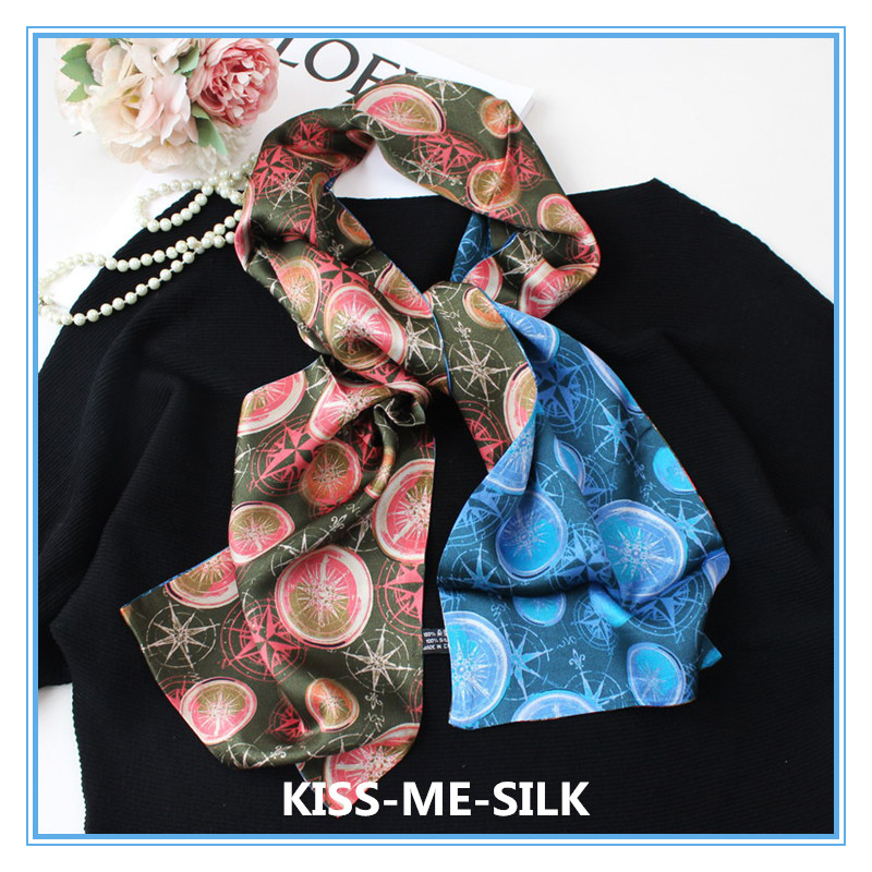 KMS Double elephant navy blue small silk scarf long scarf silk decoration headscarf hairband 21*140CM/35G
KMS Double elephant navy blue small silk scarf long scarf silk decoration headscarf hairband 21*140CM/35G