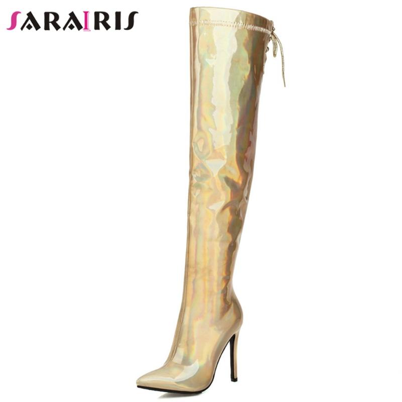 SARAIRIS Big Size 32-44 Female Over-the-Knee Boots Sole Thin High Heels Pointed Toe Zip Boots Women Autumn Sexy Shoes Woman, Black
SARAIRIS Big Size 32-44 Female Over-the-Knee Boots Sole Thin High Heels Pointed Toe Zip Boots Women Autumn Sexy Shoes Woman, Black
