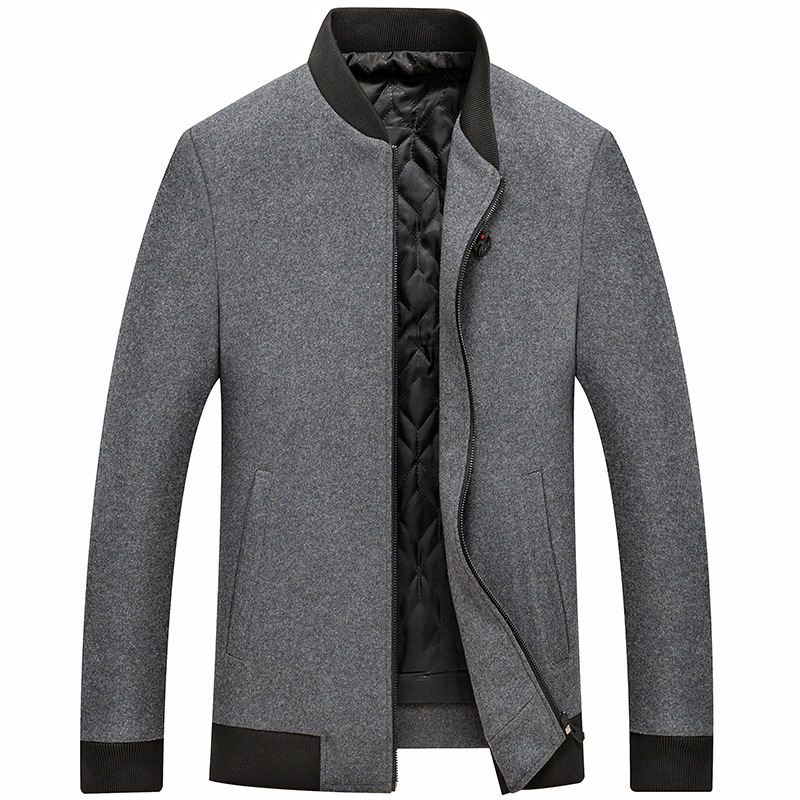 KUYOMENS Men Woolens Jacket Autumn Winter Thicken Wool Windbreaker Coat Men's Casual Warm Outerwear Jacket Male Overcoat -4xl, Black
KUYOMENS Men Woolens Jacket Autumn Winter Thicken Wool Windbreaker Coat Men's Casual Warm Outerwear Jacket Male Overcoat -4xl, Black
