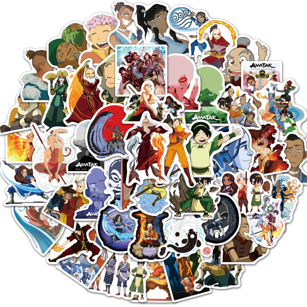 50 PCS Skateboard Stickers Avatar The Last For Car Laptop Fridge Helmet Stickers Pad Bicycle Bike Motorcycle PS4 Notebook Guitar Pvc Decal, Multi colors
50 PCS Skateboard Stickers Avatar The Last For Car Laptop Fridge Helmet Stickers Pad Bicycle Bike Motorcycle PS4 Notebook Guitar Pvc Decal, Multi colors