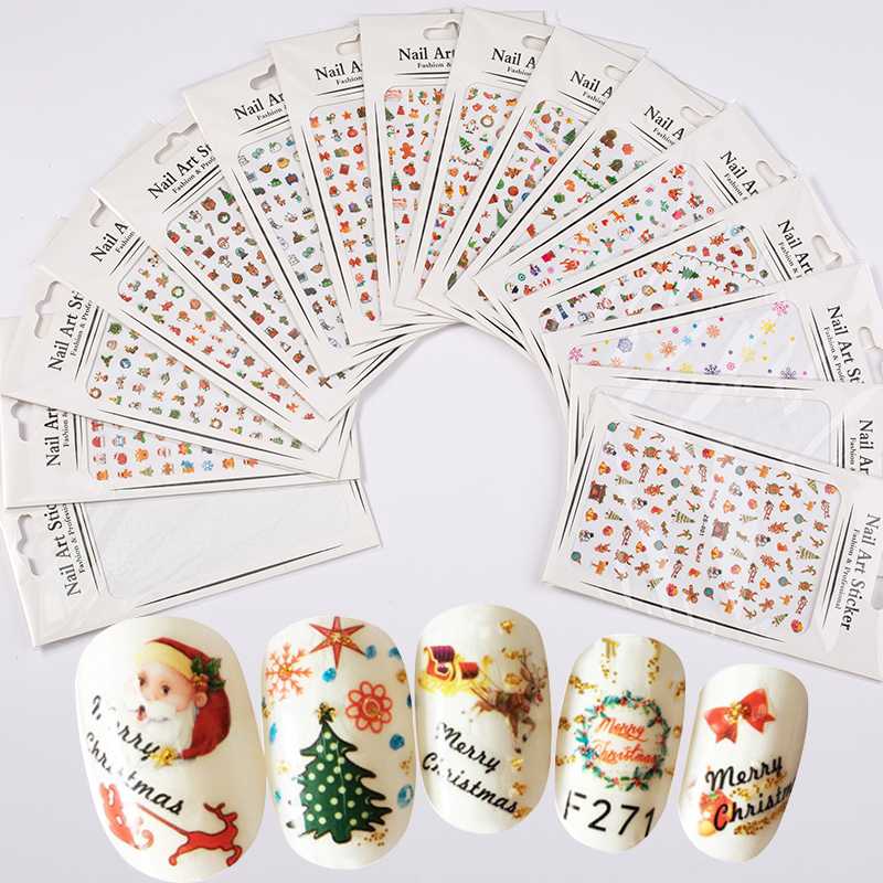 3D Christmas Nail Art Stickers for nails manicure Sliders accessories Adhesive Nail Transfer Foils Decals Wraps Decorations, Zs-008
3D Christmas Nail Art Stickers for nails manicure Sliders accessories Adhesive Nail Transfer Foils Decals Wraps Decorations, Zs-008