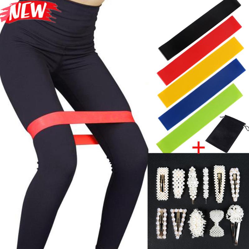 5 Color Yoga Resistance Rubber Bands With Hair Clips Fitness Band Pilates Sport Training Workout Elastic Bands Fitness Equipment
5 Color Yoga Resistance Rubber Bands With Hair Clips Fitness Band Pilates Sport Training Workout Elastic Bands Fitness Equipment