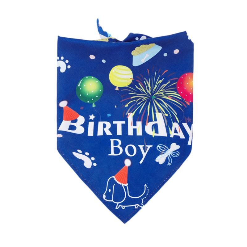 dog apparel Party Pet Dogs Cat Bibs Birthday Costume Design Christmas Bandana Hat Scarf Pets Saliva Towel Accessories Supplies Free shipping
