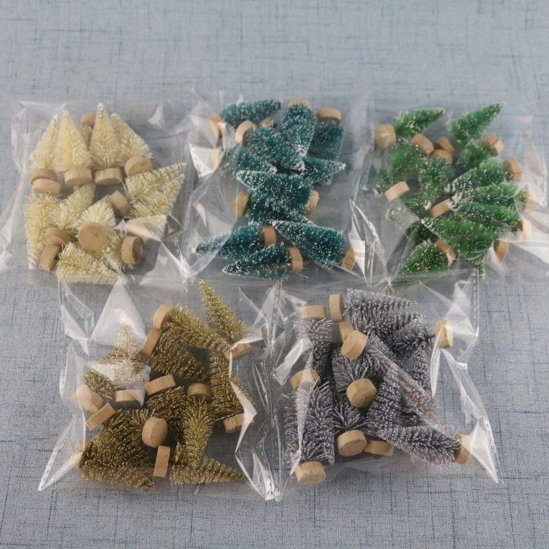 12PCS DIY Christmas Tree Small Pine Tree 4.5cm Mini Snow Frost Trees Party Decoration Gift DIY Xmas Pine Sisal Fiber Craft Ornam
12PCS DIY Christmas Tree Small Pine Tree 4.5cm Mini Snow Frost Trees Party Decoration Gift DIY Xmas Pine Sisal Fiber Craft Ornam