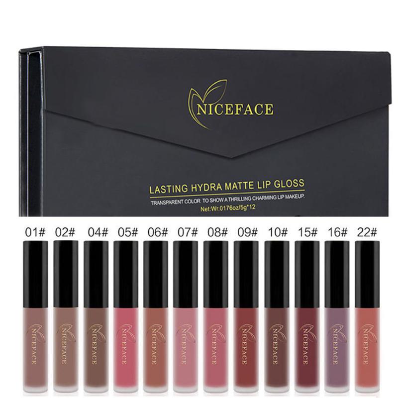 12 Colors Makeup Cosmetic Manual Lightweight Tools Women Glittering Smooth Charming Lip Gloss
12 Colors Makeup Cosmetic Manual Lightweight Tools Women Glittering Smooth Charming Lip Gloss