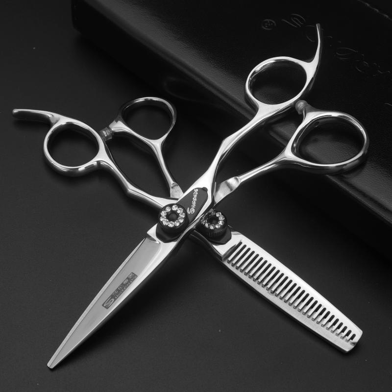 5.5 inch hair cutting scissors stainless steel professional barber hairdressing scissors hair thinning
5.5 inch hair cutting scissors stainless steel professional barber hairdressing scissors hair thinning