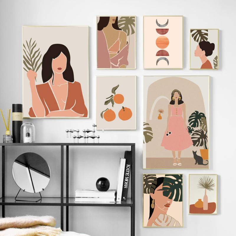 Abstract Fashion Girl Illustration Wall Art Canvas Painting Vintage Nordic Posters And Prints Wall Picture For Living Room Decor
Abstract Fashion Girl Illustration Wall Art Canvas Painting Vintage Nordic Posters And Prints Wall Picture For Living Room Decor