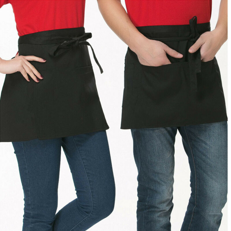 Kitchen Cotton Bow Short Half Waist Apron Bar Pub Cafe Server Waiter Waitress Cleaning Skirt Aprons
Kitchen Cotton Bow Short Half Waist Apron Bar Pub Cafe Server Waiter Waitress Cleaning Skirt Aprons