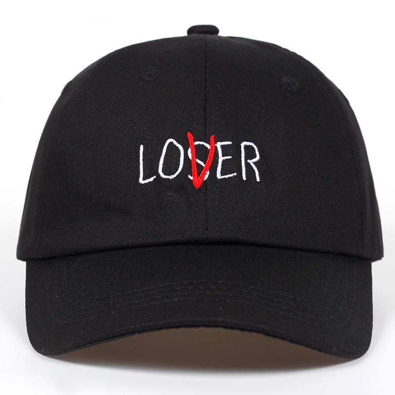 men women LOSER embroidery Dad Hat cotton Baseball Cap Unconstructed Fashion Unisex Dad cap hats Bone Garros, White
men women LOSER embroidery Dad Hat cotton Baseball Cap Unconstructed Fashion Unisex Dad cap hats Bone Garros, White