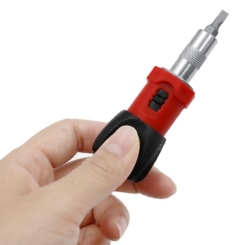 Multi-bit Adjustable Ratchet Small Stubby Screwdriver Home Tool Best Selling Dropshipping discount Direct sales custom made
Multi-bit Adjustable Ratchet Small Stubby Screwdriver Home Tool Best Selling Dropshipping discount Direct sales custom made