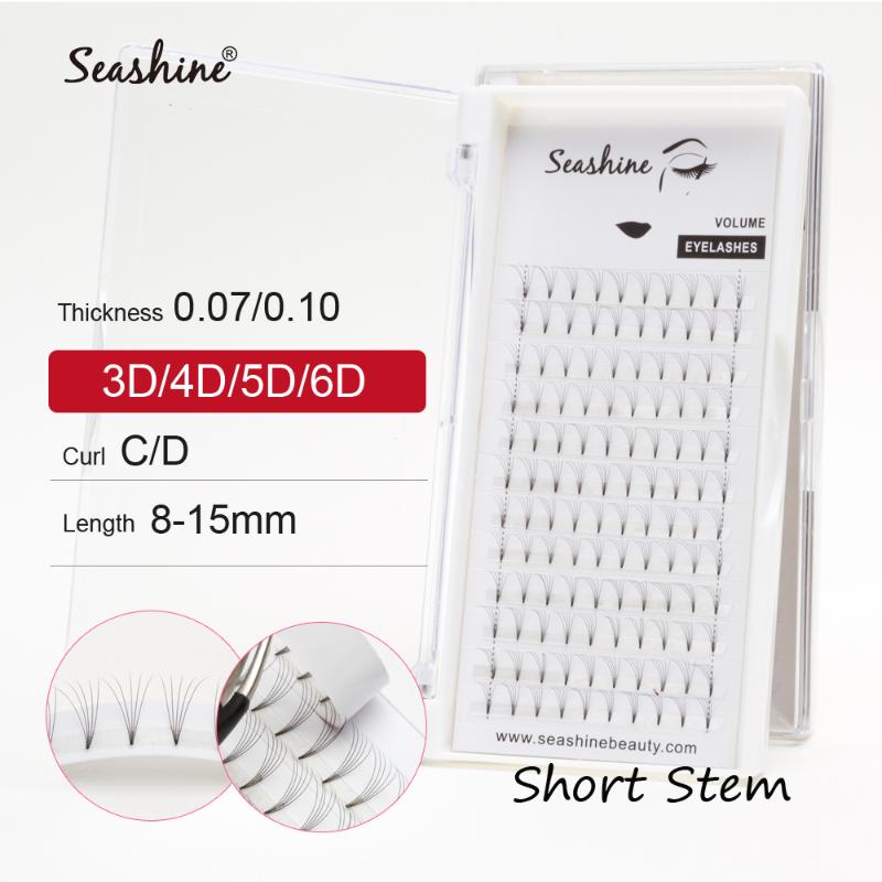 Seashine Volume Lash Premade Fans 8-15mm Short Stem Faux Mink Eyelashes Extension Supplies Premade Volume Fans Lashes Factory
Seashine Volume Lash Premade Fans 8-15mm Short Stem Faux Mink Eyelashes Extension Supplies Premade Volume Fans Lashes Factory
