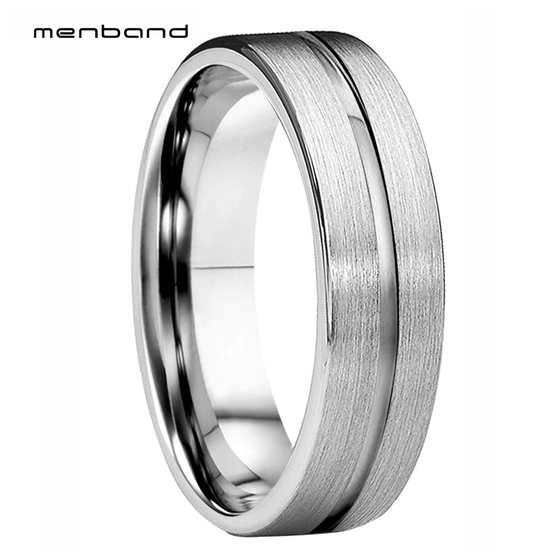 6MM Women Ring Classic Tungsten Wedding Band Flat Band With Center Groove Brush Finish Ring Box Available
6MM Women Ring Classic Tungsten Wedding Band Flat Band With Center Groove Brush Finish Ring Box Available