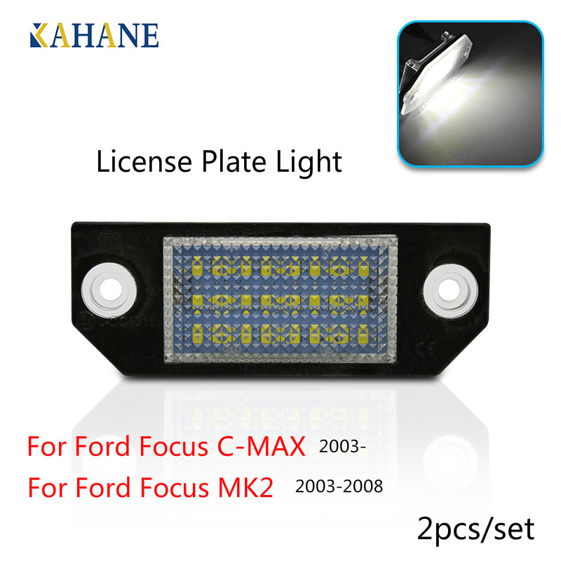 2 Pcs Car Number License Plate Lamp Led Light Accessories For Focus C-MAX 2003 - for Focus 2 2003-2008, As pic
2 Pcs Car Number License Plate Lamp Led Light Accessories For Focus C-MAX 2003 - for Focus 2 2003-2008, As pic
