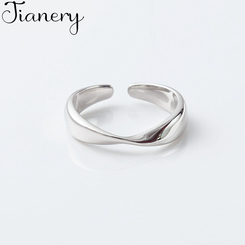 Fashion Simple Irregular Twisted Smooth Opening Ring Silver Color Geometric Wave Finger Ring For Women
Fashion Simple Irregular Twisted Smooth Opening Ring Silver Color Geometric Wave Finger Ring For Women
