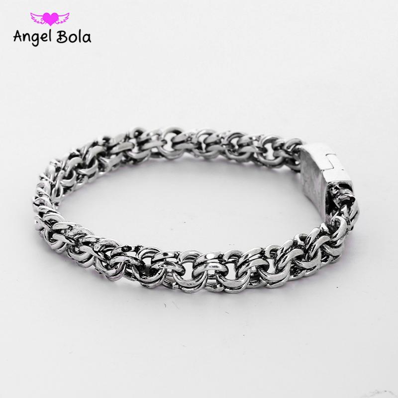 Man Biba Bangles Charms Bracelets Men Pulseira Jewelry Gifts Fashion Punk Buddha Bracelet Ancient Silver Color for Women B1207-4
Man Biba Bangles Charms Bracelets Men Pulseira Jewelry Gifts Fashion Punk Buddha Bracelet Ancient Silver Color for Women B1207-4