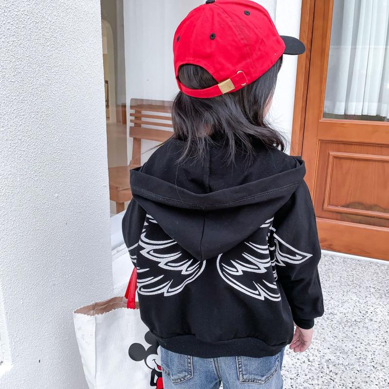 2020 Autumn New Arrival Girls Fashion Back Wing Coat Kids Zipper Jackets Kids Jackets for Girls, Black
2020 Autumn New Arrival Girls Fashion Back Wing Coat Kids Zipper Jackets Kids Jackets for Girls, Black