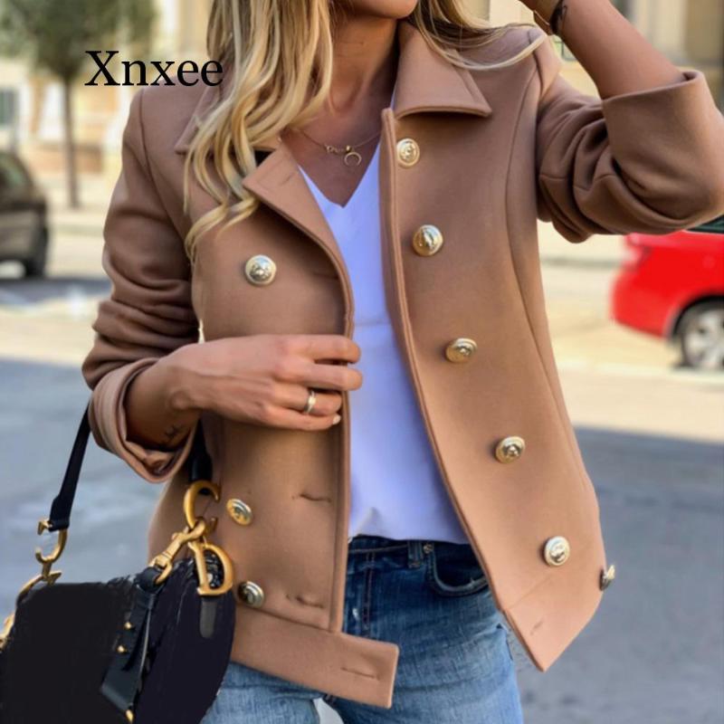 Women Short Style Wool Jacket Offices Lady Casual Wild Button Jacket Female Khaki Work Formal Coat Vintage Jacke, Gray
Women Short Style Wool Jacket Offices Lady Casual Wild Button Jacket Female Khaki Work Formal Coat Vintage Jacke, Gray