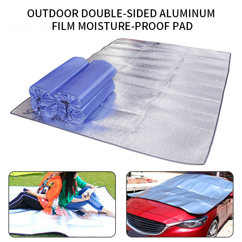 Camping Mat Tent Mattress Waterproof Aluminum Foil EVA Collapsible Sleeping Picnic Beach Pad Outdoor Mat Multi-Size
Camping Mat Tent Mattress Waterproof Aluminum Foil EVA Collapsible Sleeping Picnic Beach Pad Outdoor Mat Multi-Size