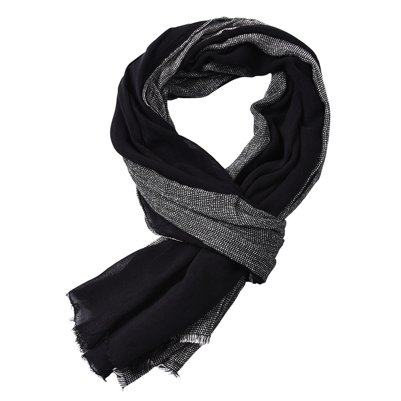 hot style in Europe and the us men's scarf 2020 autumn/winter cotton and linen yarn-dyed male a undertakes big scarf
hot style in Europe and the us men's scarf 2020 autumn/winter cotton and linen yarn-dyed male a undertakes big scarf