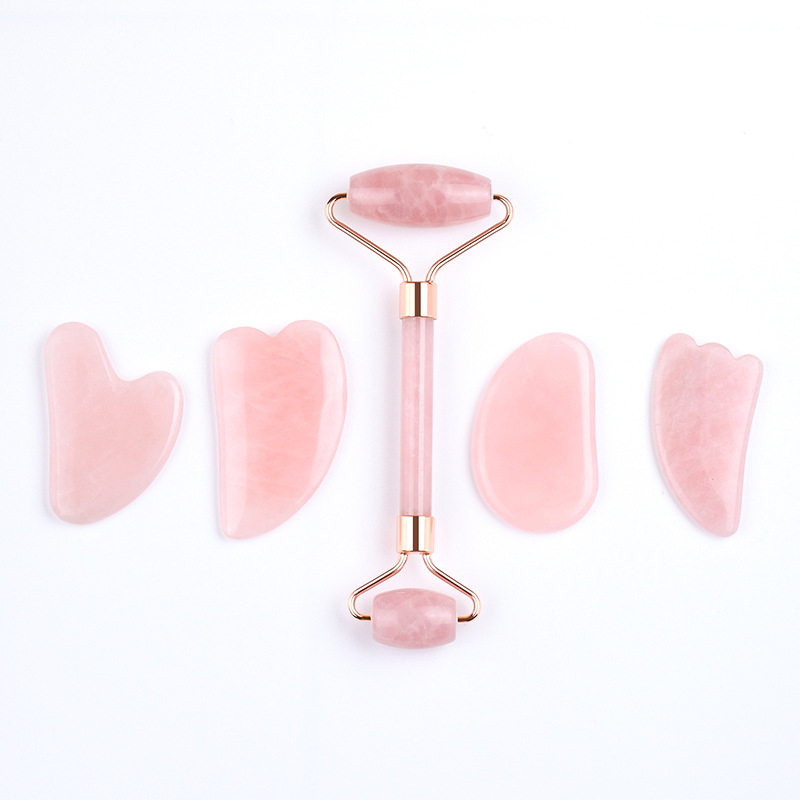 Jade Roller massager set 2 in 1 Jade Roller Massager Set Including Rose Quartz and Gua Sha Scraping Facial Anti Aging
Jade Roller massager set 2 in 1 Jade Roller Massager Set Including Rose Quartz and Gua Sha Scraping Facial Anti Aging