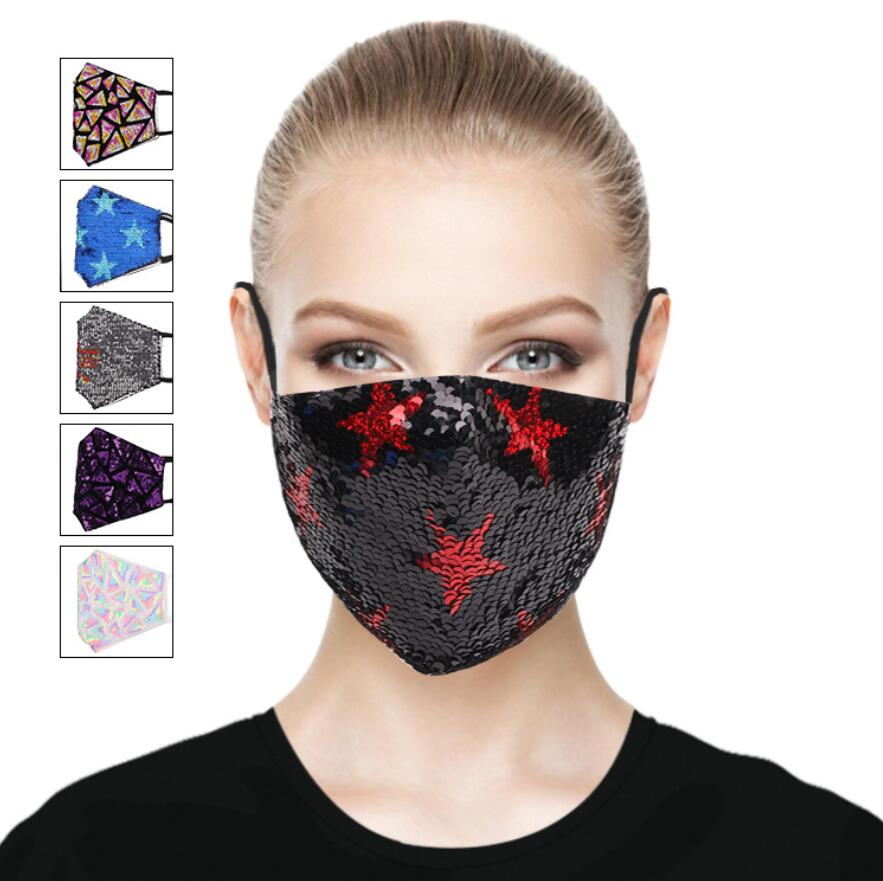 Sequins designer face mask Bling 3D Washable Reusable Fashion face mask fancy diamond drill sun protection masks decoration star rhinestone
Sequins designer face mask Bling 3D Washable Reusable Fashion face mask fancy diamond drill sun protection masks decoration star rhinestone