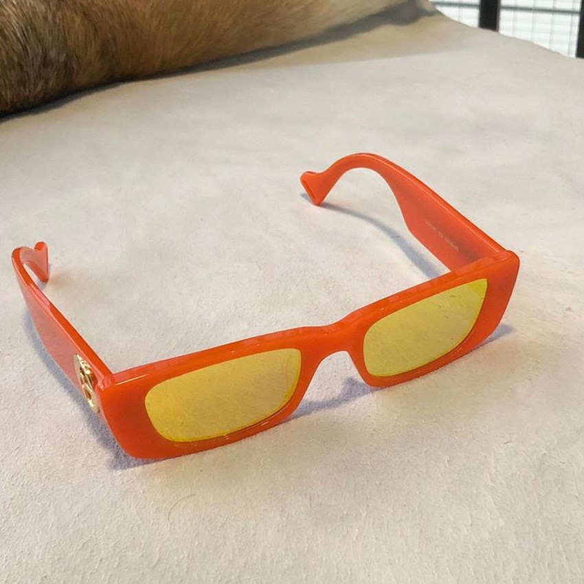 New Sunglasses for Women Men Special UV Protection Women Designer Vintage Small Square Frame Top Quality Free Come with Case 0516Ssunglasses