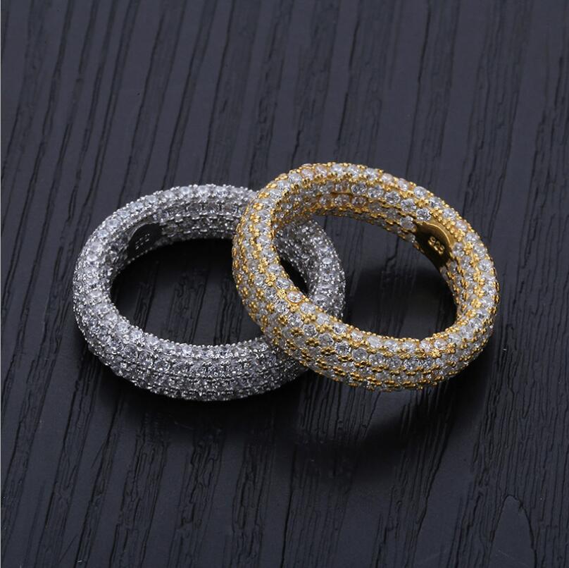 New Sparkling Vintage Fine Jewelry Real 100% 925 Sterling Silver Pave White Sapphire CZ Diamond Pink Gemstones Women Wedding Ban Ring Gift