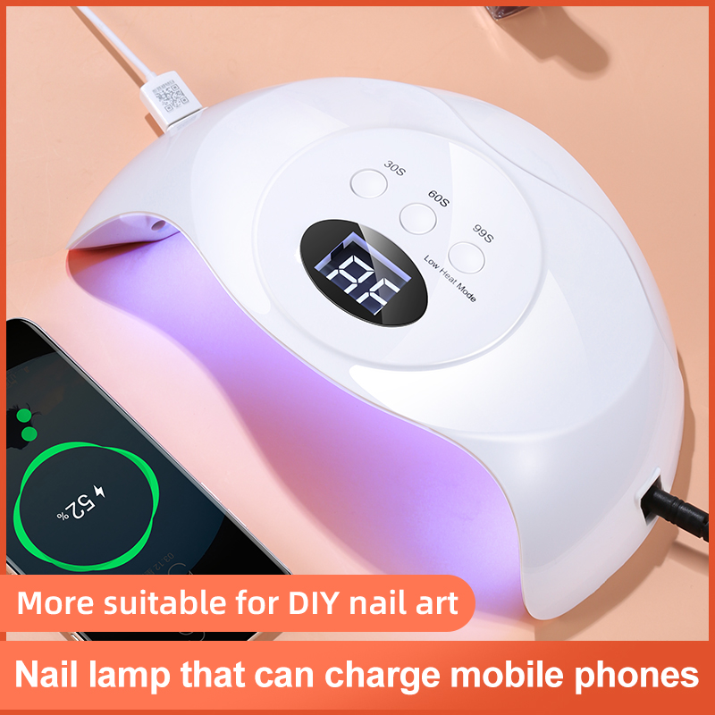 48W LED Nail Lamp For All Kinds of Gel 21Leds Therapy Dryer Nail Light UV Lamp for 30s 60s 99s Timer USB Portable, Us plug
48W LED Nail Lamp For All Kinds of Gel 21Leds Therapy Dryer Nail Light UV Lamp for 30s 60s 99s Timer USB Portable, Us plug