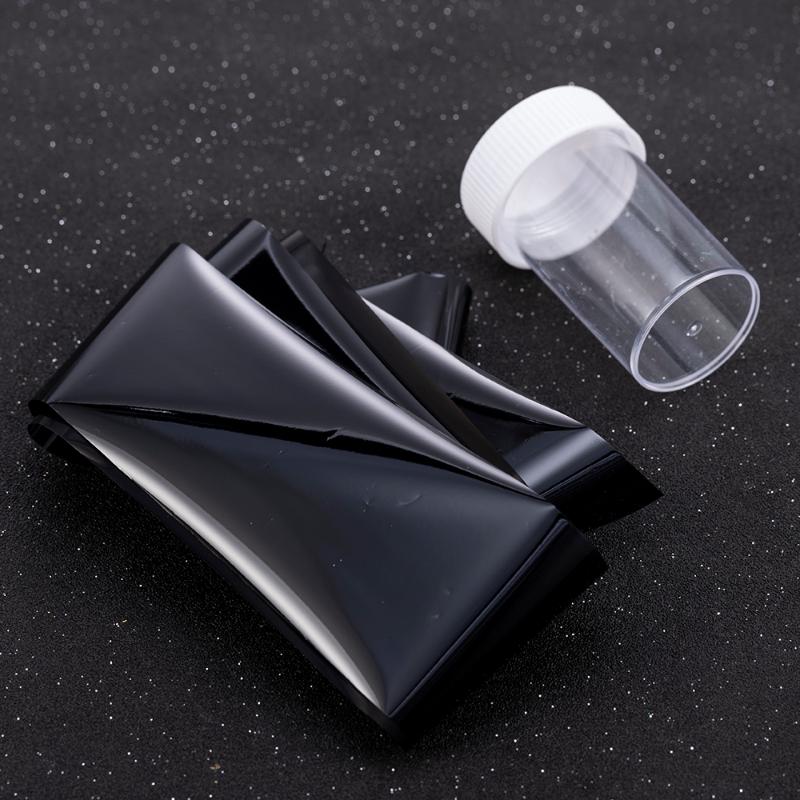 Rose Gold Laser Violet Nail Foil Silver Holographic Manicure Art Transfer Stickers Decal DIY Personality Sticker Decoration1