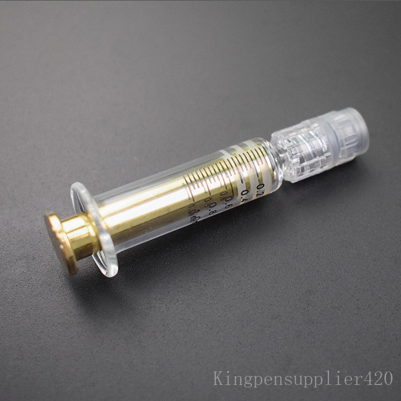 Luer Lock Luer head 1ml Glass Syringe glass container with Metal twist plunger For co2 Oil carts thick oil Tank Oil injector
Luer Lock Luer head 1ml Glass Syringe glass container with Metal twist plunger For co2 Oil carts thick oil Tank Oil injector