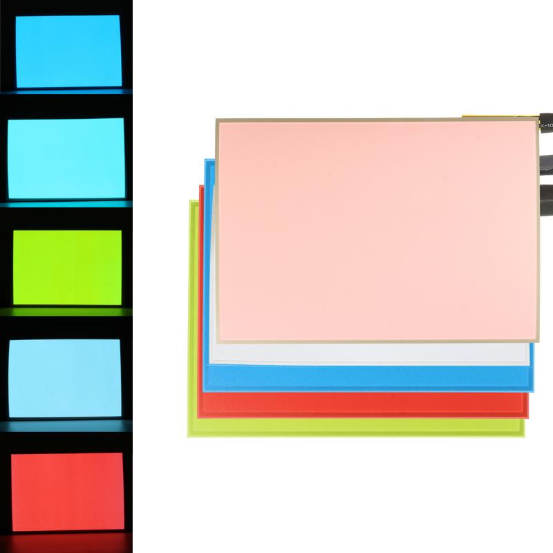 12V A5 EL Neon Electroluminescent Panel Sheet Cuttable Lights Neon Film Photo Sheet Paper
12V A5 EL Neon Electroluminescent Panel Sheet Cuttable Lights Neon Film Photo Sheet Paper