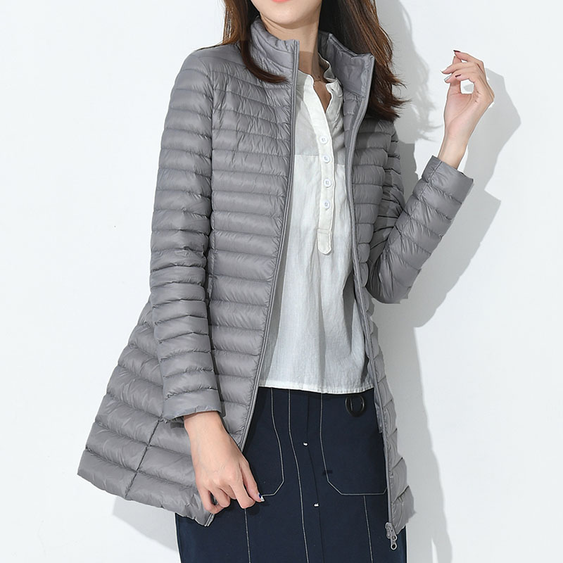 Long 2020 Ultra Women' Light Down Coat Winter Autumn Puffer Jacket Mujer Chaqueta OLY2002 KJ5902, Black
Long 2020 Ultra Women' Light Down Coat Winter Autumn Puffer Jacket Mujer Chaqueta OLY2002 KJ5902, Black
