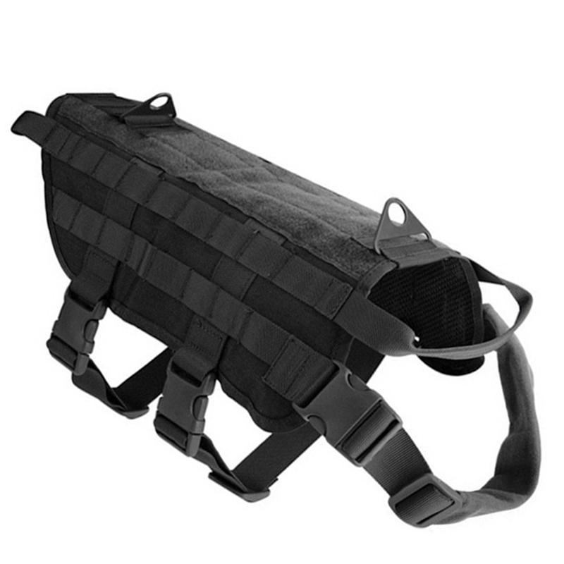 LanLan Large Dog Vest Black Nylon Pet Clothing Outdoor for Tactical Training Dog Large, 01
LanLan Large Dog Vest Black Nylon Pet Clothing Outdoor for Tactical Training Dog Large, 01