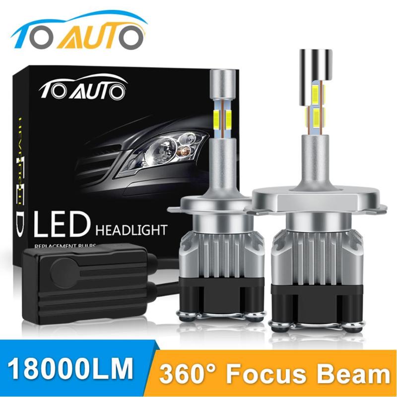 2pcs Headlight H1 H4 H7 Led Bulb 18000Lm 4 Sides 360° Focus Beam Lighting Fog lights H11 9005 3 9006 4 LED Auto Lamp 6000K
2pcs Headlight H1 H4 H7 Led Bulb 18000Lm 4 Sides 360° Focus Beam Lighting Fog lights H11 9005 3 9006 4 LED Auto Lamp 6000K
