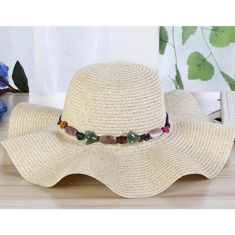 MISSKY Women Summer Sun Hats Solid Color Elegant Outdoor Wide Brim Sunscreen Straw Hat Female Caps, Khaki
MISSKY Women Summer Sun Hats Solid Color Elegant Outdoor Wide Brim Sunscreen Straw Hat Female Caps, Khaki
