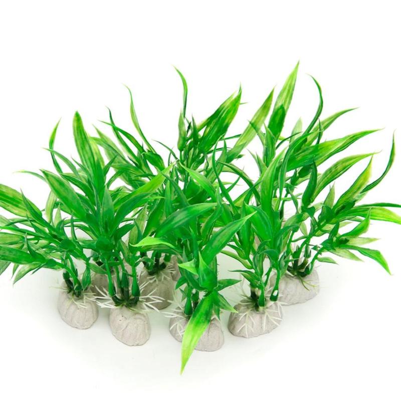 10 Pack Artificial Aquarium Plants, Small Size 11cm 4 inch Approximate Height Fish Tank Decorations Home Décor Plastic Green
10 Pack Artificial Aquarium Plants, Small Size 11cm 4 inch Approximate Height Fish Tank Decorations Home Décor Plastic Green