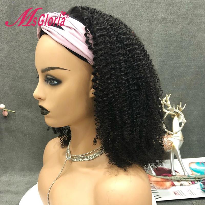Kinky Curly Human Hair Wigs For Women Natural Color Headband Wig Human Hair Brazilian Remy Wig 8-24inch Machine Made, As pic
Kinky Curly Human Hair Wigs For Women Natural Color Headband Wig Human Hair Brazilian Remy Wig 8-24inch Machine Made, As pic