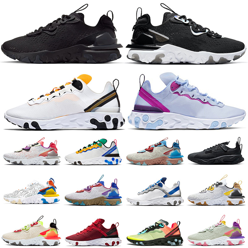 Top Quality react element 55 87 Epic react vision running shoes Photon Dust womens mens trainers Triple Black White Orange Volt sneakers, A0 vision white particle grey 36-45
Top Quality react element 55 87 Epic react vision running shoes Photon Dust womens mens trainers Triple Black White Orange Volt sneakers, A0 vision white particle grey 36-45
